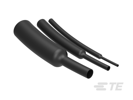 [TYC135927-1] GAINE THERMORETRACTABLE PAROI MINCE CGPT 6.4/3.2 NOIR 1M