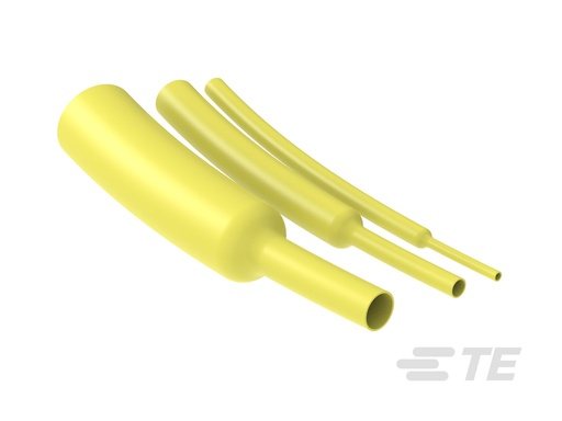 [TYC135935-3] GAINE THERMORETRACTABLE PAROI MINCE CGPT 25.4/12.7 JAUNE 1M
