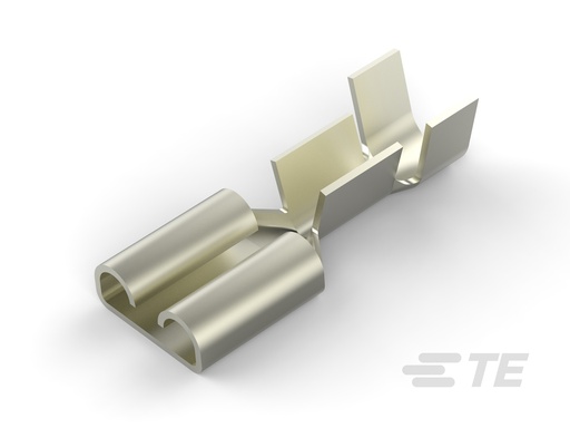 [TYC8-1856389-2] CLIP NU 6,3X0,8-2,5MM2 - ACIER NICKELE